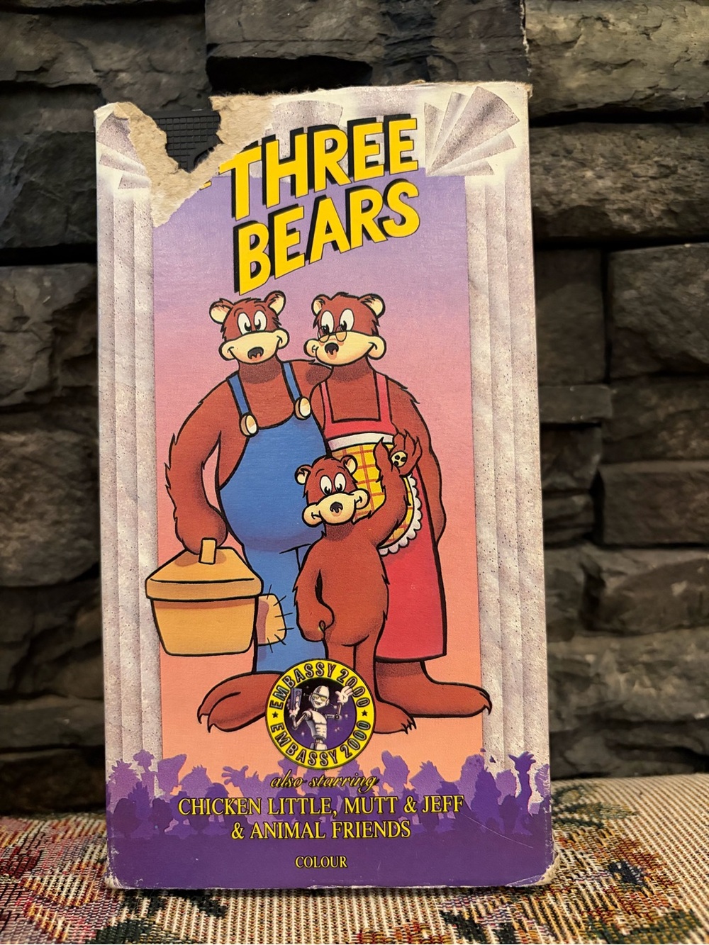 Three Bears Embassy 2000 VHS